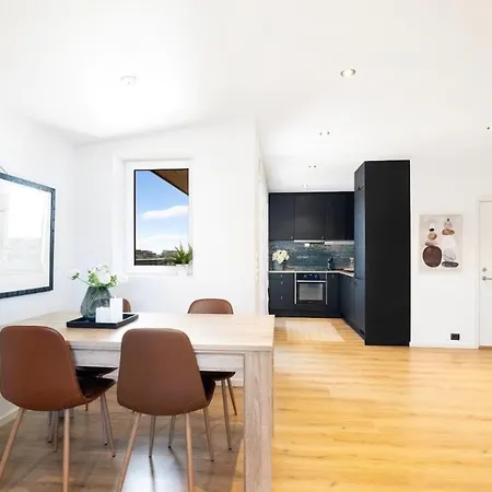 Penthouse With Sea View In The Center Of Kristiansand! Apartament *
